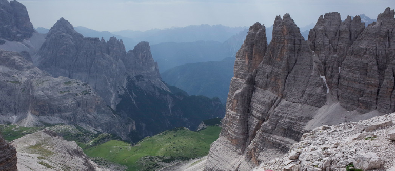 Ferrata De Luca (Innerkofler)- Itálie - cestování - dovolená v itálii - Panda na cestach - panda1709